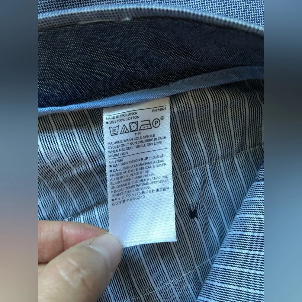 Banana Republic Aiden Fit Men’s Dress Blue Cotton Pants Size 34/32